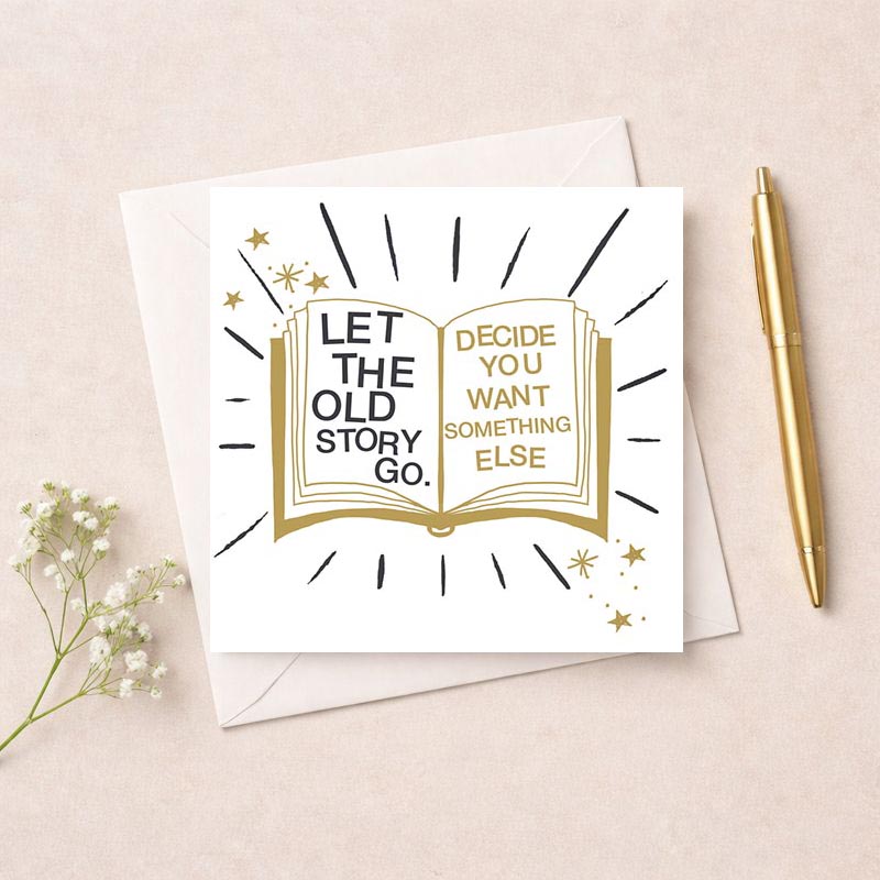 Charming greetings card with heartfelt quote, warm colours, and elegant design. Perfect for spreading love and positivity.