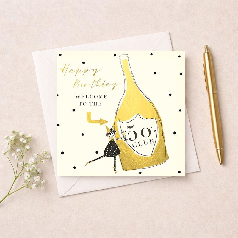 Happy Birthday Welcome To The 50's Club