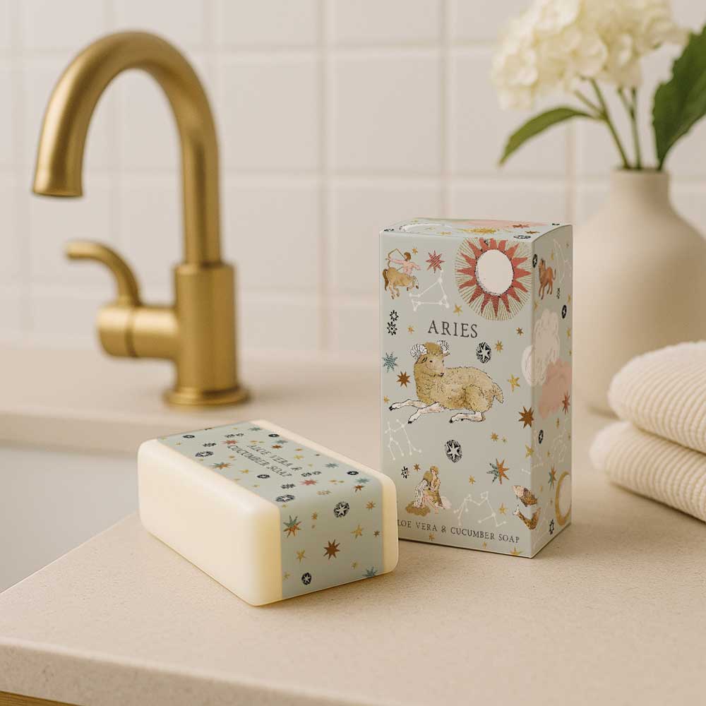 Aries Horoscope Soap Bar